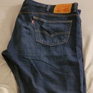 Levi 569 40/34 Dark Wash Jeans